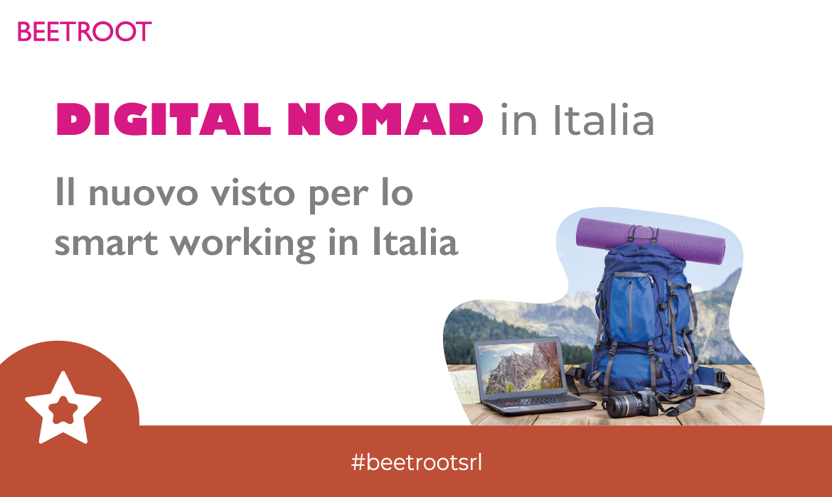 Digital nomad in Italia  -  Il nuovo visto per lo smart working in Italia